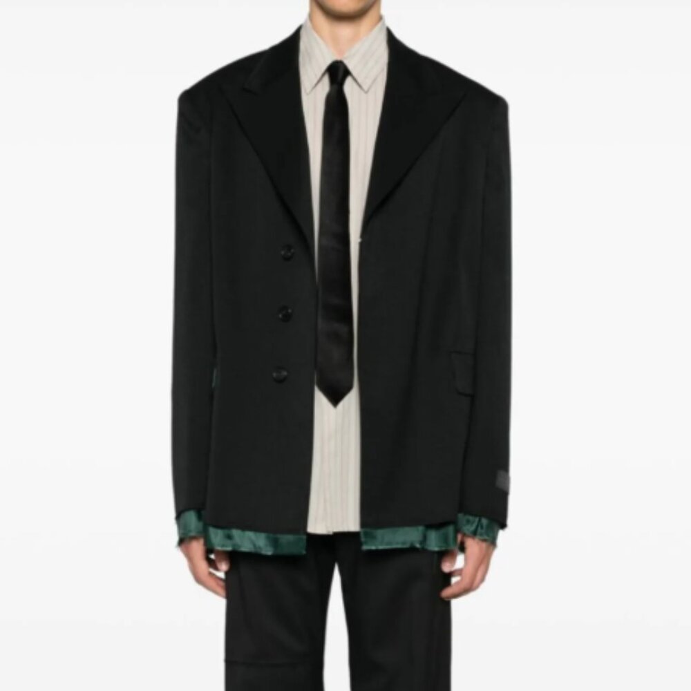 BNWT AW24 MM6 MAISON MARGIELA SINGLE STITCH BLAZER JACKET 48 & 50 - Picture 1 of 16